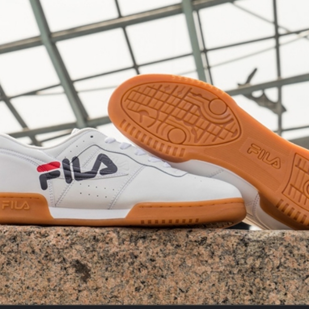 Mens Fila Logo sneakers